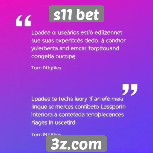 s11 bet : Depoimentos de usuários sobre a experiência no s11 bet